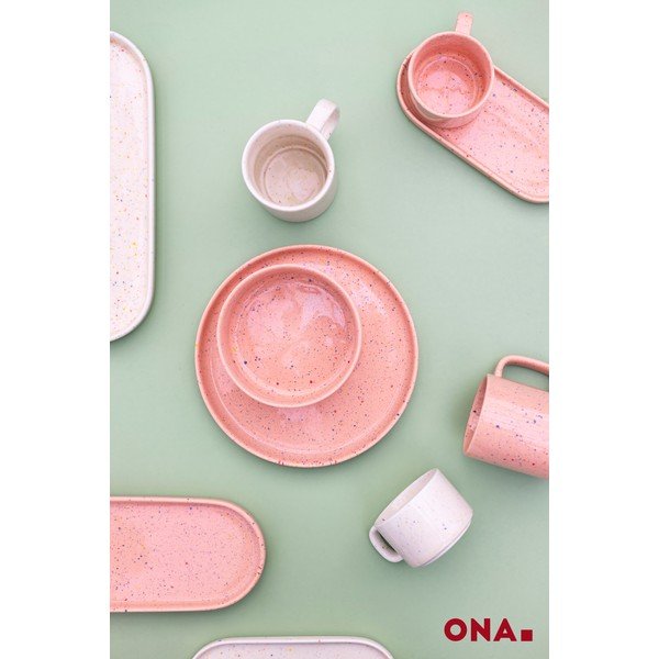 Piatto beige in porcellana ø 25 cm Fika – ONA-image-3
