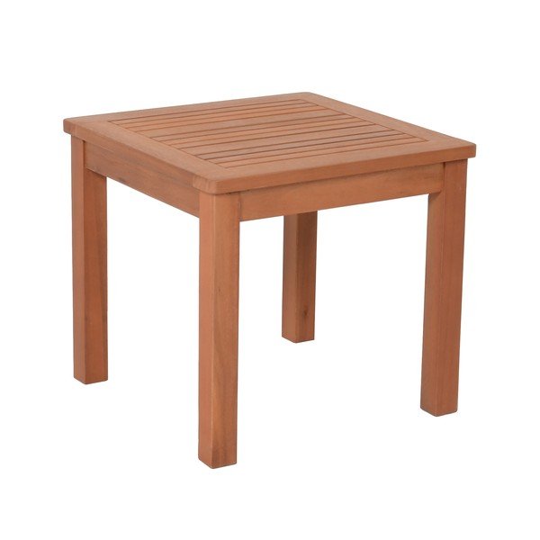 Tavolino da giardino in eucalipto massiccio 44x44 cm Tucson – Garden Pleasure-image-2