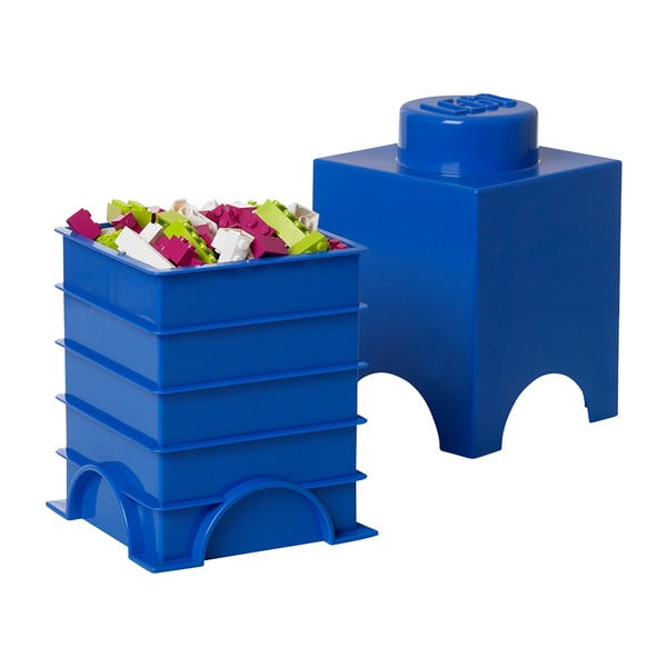 Scatola portaoggetti blu - LEGO®-image-2