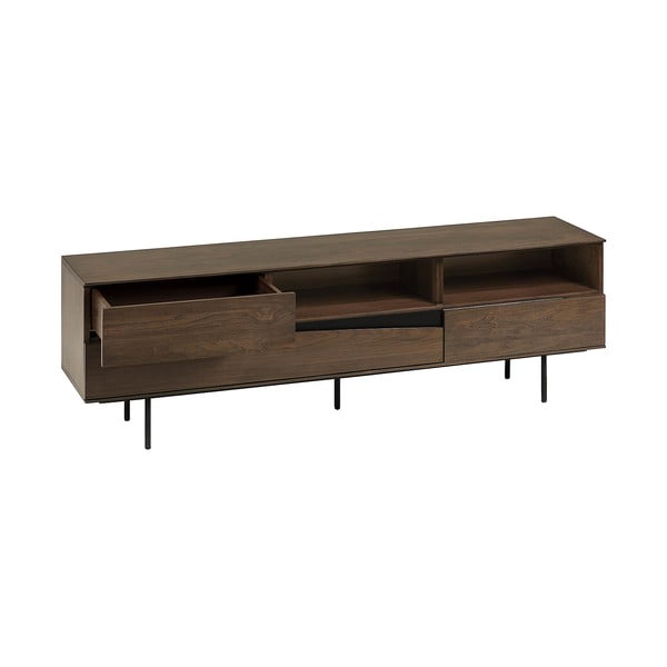 Tavolo TV in legno di noce Cutt - Kave Home-image-4