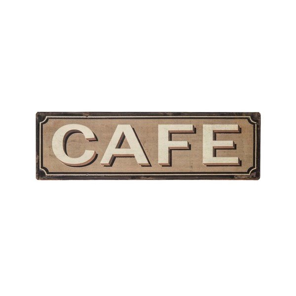 Insegna in metallo Cafe - Antic Line