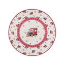 Tappeto rotondo rosso a tema natalizio ø 160 cm Toy's Delight Train – Villeroy&Boch