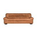 Divano marrone cognac con rivestimento in pelle 214 cm Douglas – Dutchbone