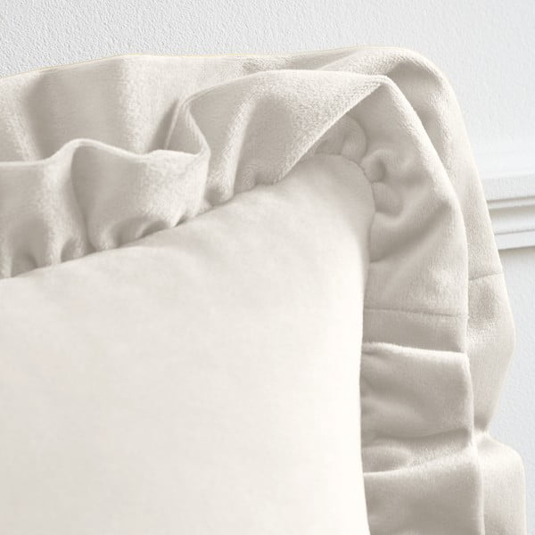Cuscino decorativo in velluto 43x43 cm Velvet Double Frill – Catherine Lansfield-image-2
