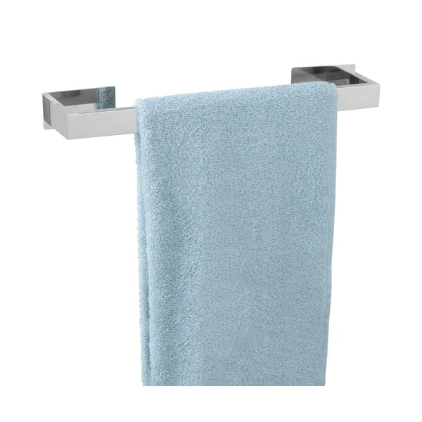 Porta asciugamani autoportante in acciaio inox argento lucido Genova Shine - Wenko-image-4