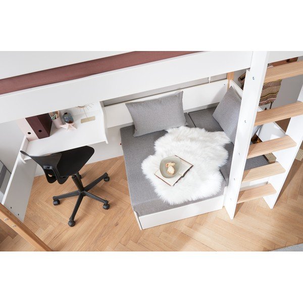 Divano letto bianco per bambini White - Flexa-image-1