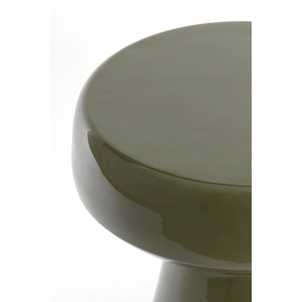 Tavolino rotondo in metallo ø 38 cm Dakwa - Light & Living-image-3