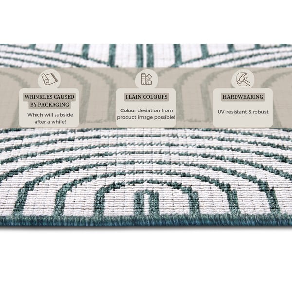 Tappeto verde per esterni 120x170 cm Pangli Green - Hanse Home-image-4