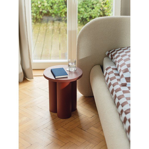 Sgabello rosso Oly – noo.ma-image-1