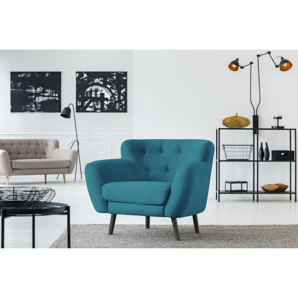 Poltrona turchese Design cosmopolita Hampstead - Cosmopolitan Design-image-4