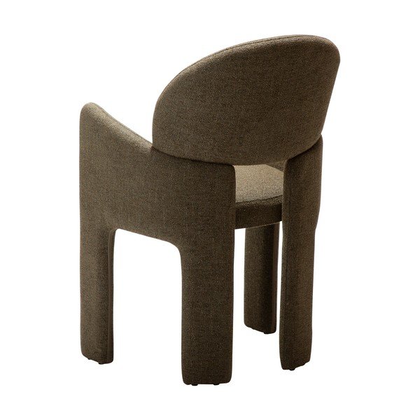 Sedia da pranzo color kaki con braccioli Aole – DAN-FORM Denmark-image-3