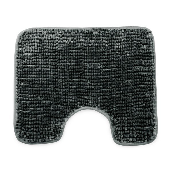 Set di 2 tappetini da bagno grigio scuro Bati - AmeliaHome-image-3