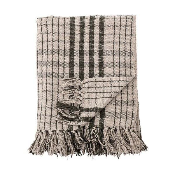 Coperta in viscosa 130x160 cm Fryd - Bloomingville-image-3