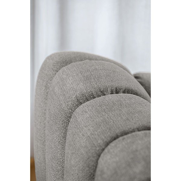 Divano angolare grigio chiaro (con penisola a sinistra/a U) Shell – Miuform-image-2