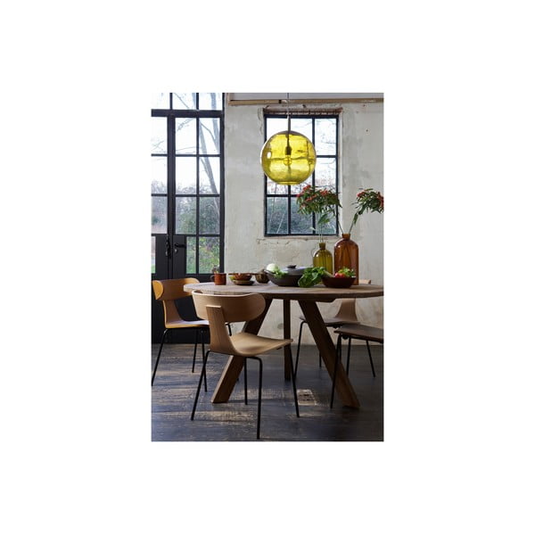 Tavolo da pranzo in legno di olmo , ⌀ 140 cm Tondo - BePureHome-image-4