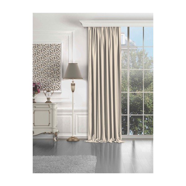 Tenda beige semi-smerigliata 260x100 cm - Mila Home-image-3