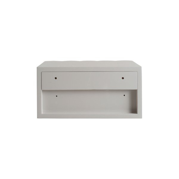 Comodino beige lucido da parete Vallmo – Jotex-image-3