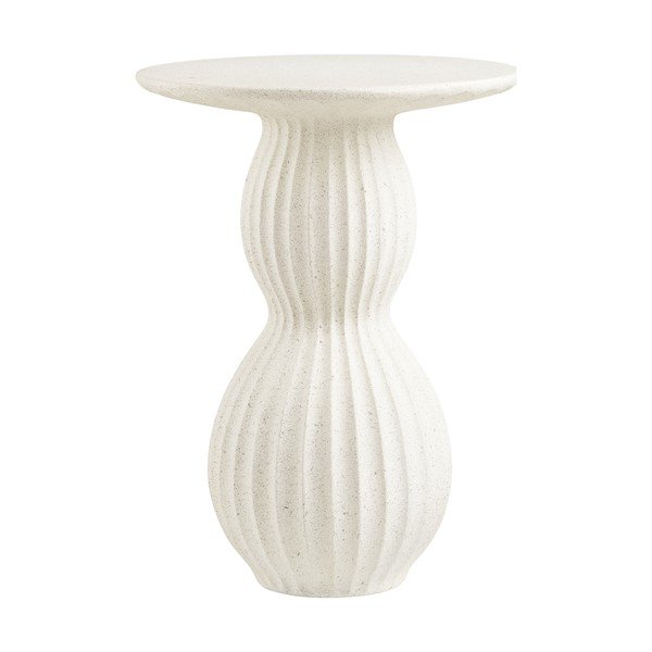 Tavolino rotondo in pietra ø 40 cm Newtown – House Nordic