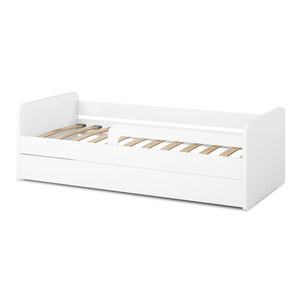 Letto da bambini bianco con rete inclusa 80x160 cm Duuli – ELTAP | Letti per bambini