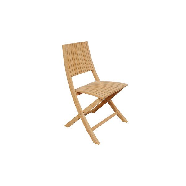 Set di 2 sedie da giardino in legno in colore naturale Navy - Ezeis
