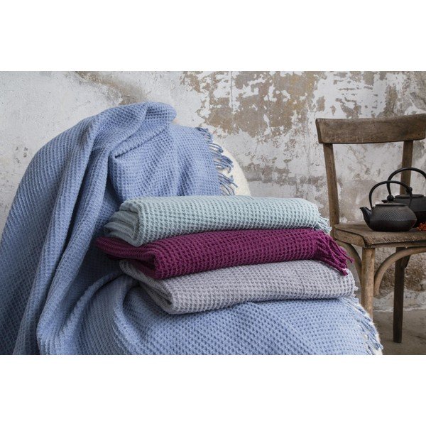 Coperta 170x130 cm Waffle collection - Mila Home-image-1