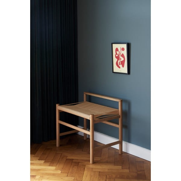 Panca marrone chiaro Heritage - Hübsch-image-1