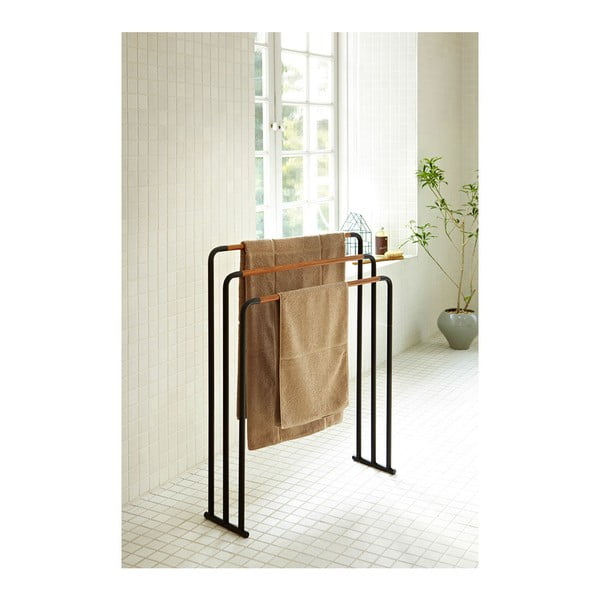 Portasciugamani nero Plane - YAMAZAKI-image-2