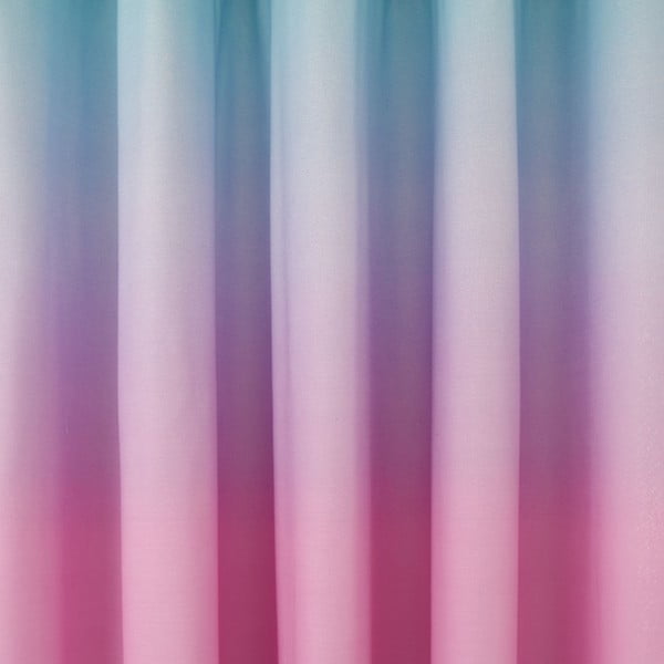 Tenda per bambini rosa e viola 2 pz 168x183 cm Ombre Rainbow Clouds – Catherine Lansfield-image-2