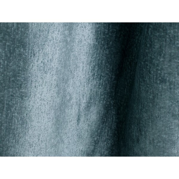 Letto matrimoniale imbottito blu con spazio contenitivo e rete 200x200 cm Lupine - Micadoni Home-image-4