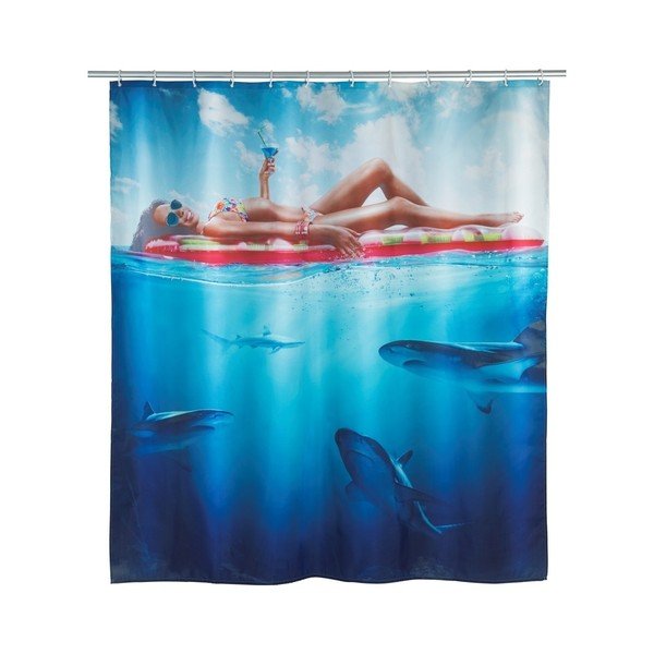 Sprchový závěs Wenko Cool Lady, 180 x 200 cm