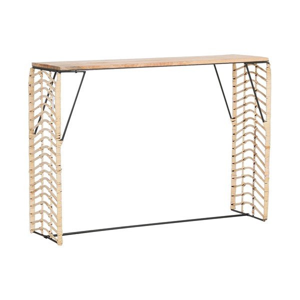Consolle in colore naturale 30x103 cm Monarque - Jardin d'Ulysse