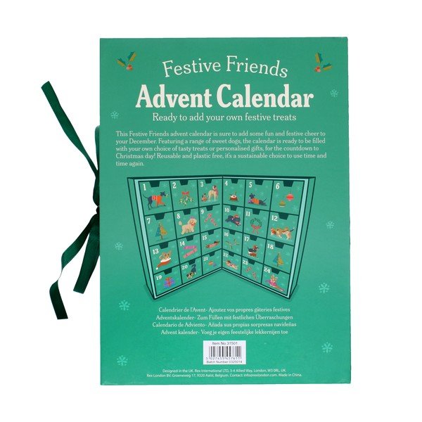 Calendario dell'avvento 37,5 cm Festive Friends – Rex London-image-4