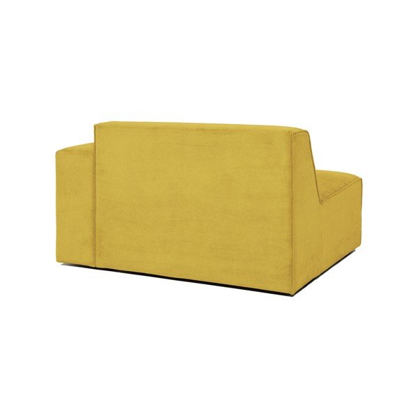 Modulo divano in velluto a coste giallo (angolo destro) Sting - Scandic-image-3