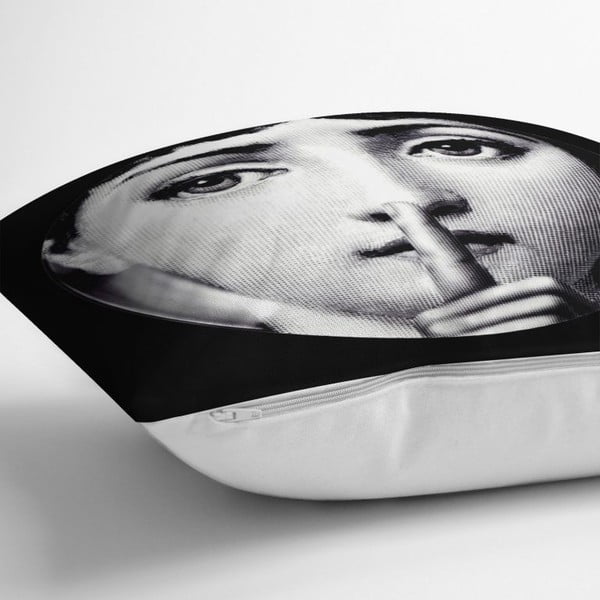 Federa BW Smia, 45 x 45 cm - Minimalist Cushion Covers-image-1