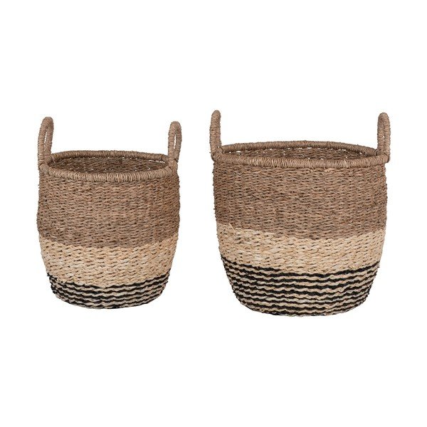 Set di cestini in seagrass 2 pz ø 33x31 cm Lima - House Nordic-image-4