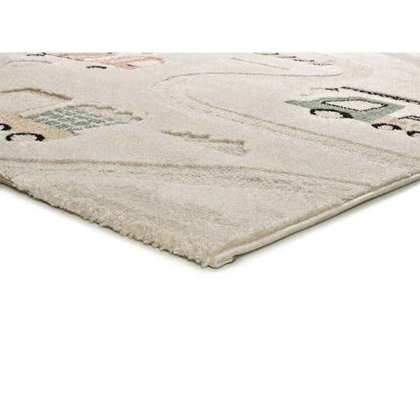 Tappeto da gioco per bambini beige 120x170 cm Clown – Universal-image-3