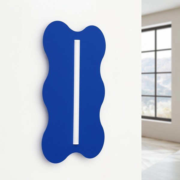 Lampada da parete blu scuro in metallo KLOVER – Thoro-image-3