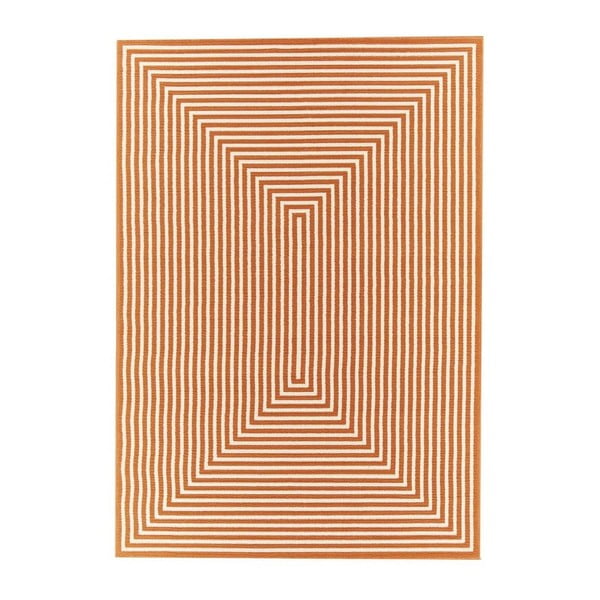 Tappeto arancione per esterni , 200 x 285 cm Braid - Floorita