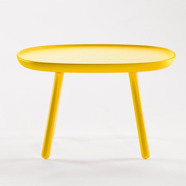 Tavolo giallo in legno massiccio, 61 x 41 cm Naïve - EMKO-image-3