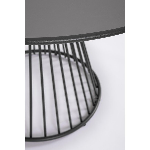 Tavolo da pranzo da giardino rotondo in acciaio ø 120 cm Austin – Bizzotto-image-1