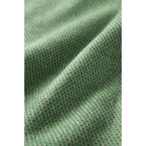 Plaid verde con contenuto di cotone , 140 x 180 cm Jade - Euromant-image-3