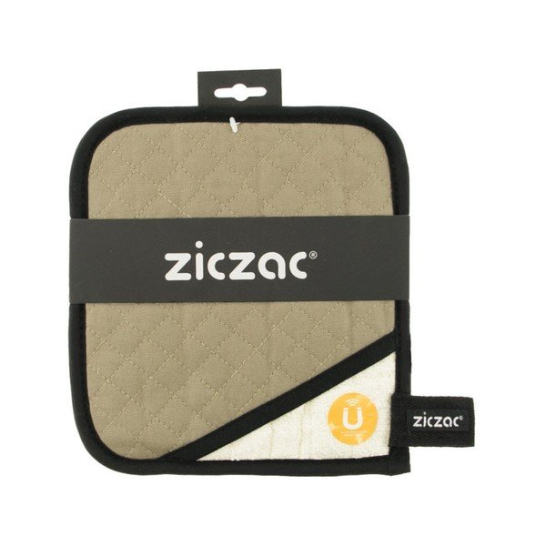 Šedohnědá chňapka ZicZac Professional