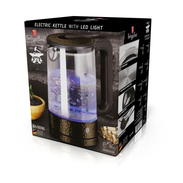 Bollitore nero 1,7 l Primal Gloss Collection - BerlingerHaus-image-4