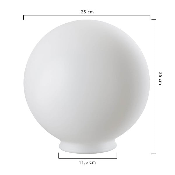 Paralume bianco per apparecchio da esterno Hedwig - Homemania Decor-image-2