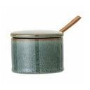 Vaso in gres verde con cucchiaio Pixie - Bloomingville