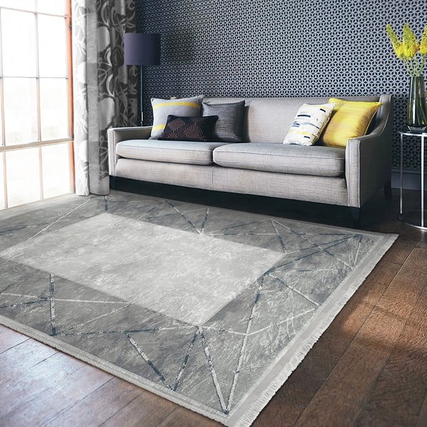 Tappeto grigio 160x230 cm - Mila Home-image-4
