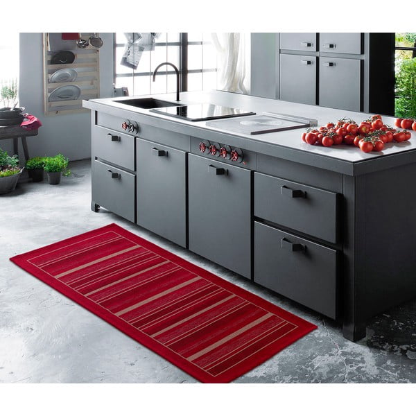 Runner rosso, 55 x 115 cm Velour - Floorita-image-2