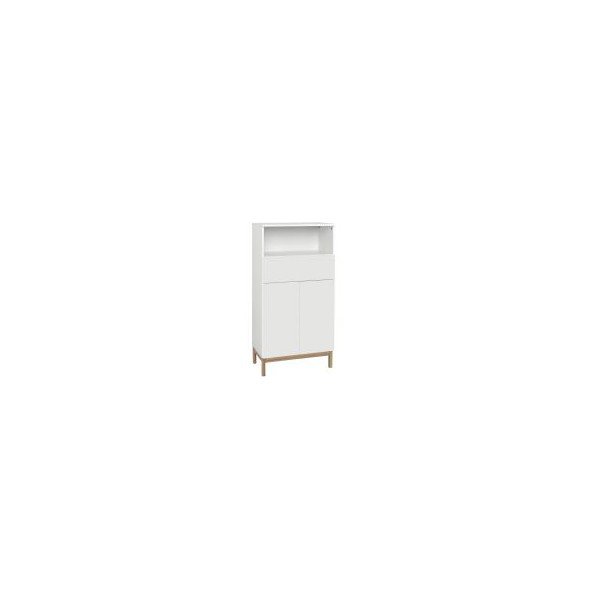 Mobile bagno alto bianco 60x121 cm Mirza - Støraa-image-1