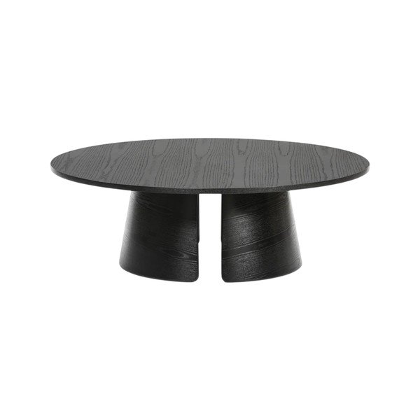 Tavolino nero , ø 110 cm Cep - Teulat