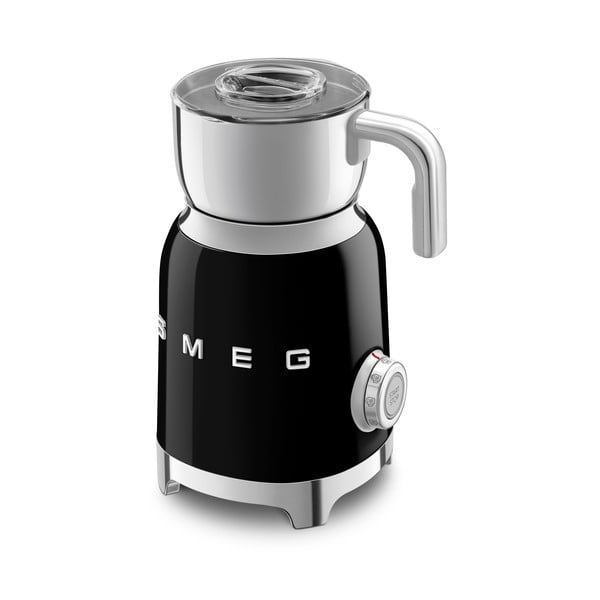 Frullino elettrico nero per latte Retro Style - SMEG-image-4